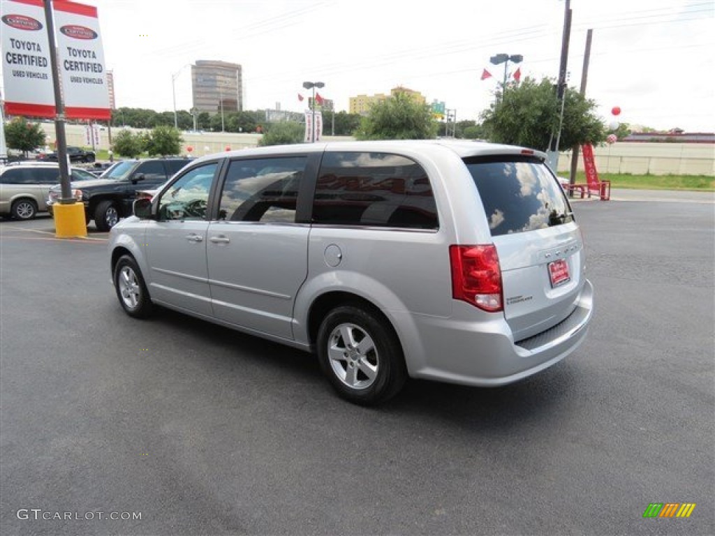 2012 Grand Caravan Crew - Bright Silver Metallic / Black/Light Graystone photo #5