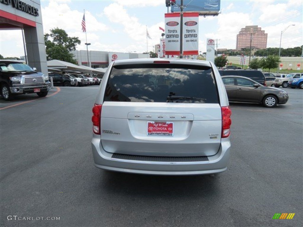 2012 Grand Caravan Crew - Bright Silver Metallic / Black/Light Graystone photo #6