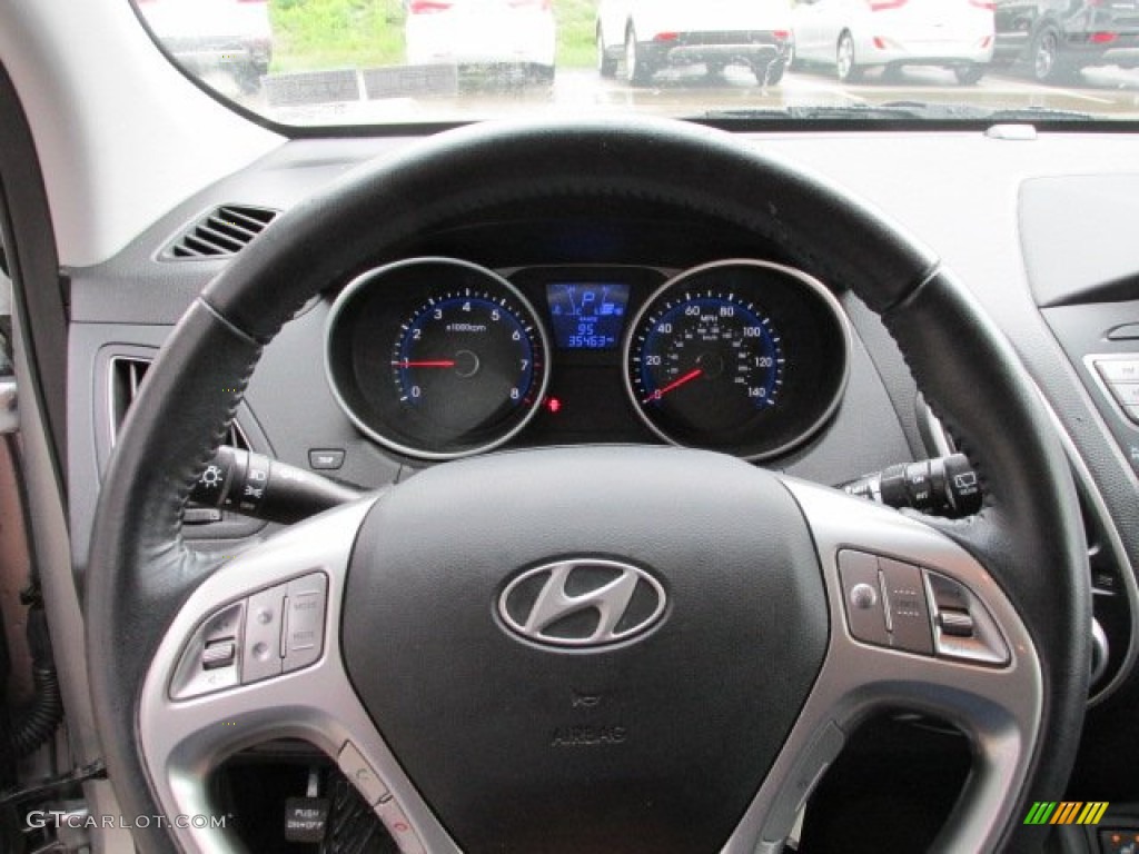 2012 Hyundai Tucson GLS AWD Steering Wheel Photos