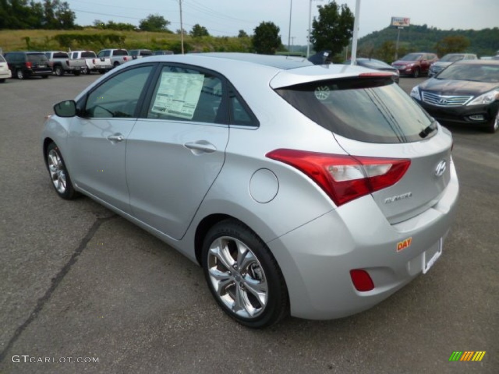 2013 Elantra GT - Silver / Black photo #5