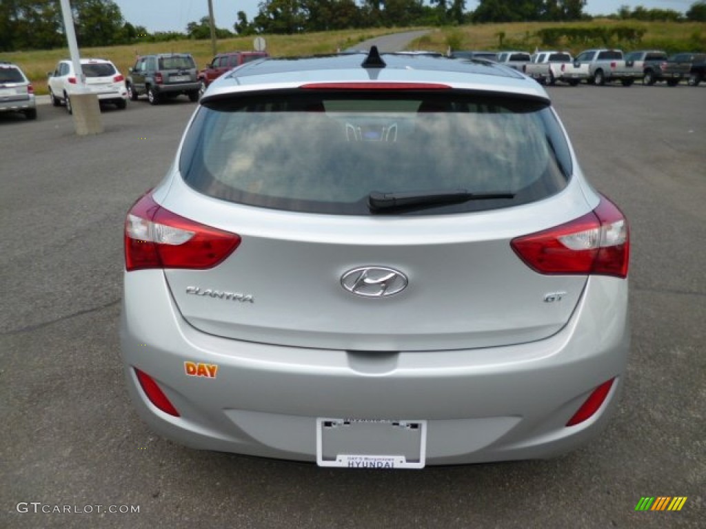 2013 Elantra GT - Silver / Black photo #6
