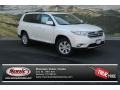 2013 Blizzard White Pearl Toyota Highlander V6 4WD  photo #1