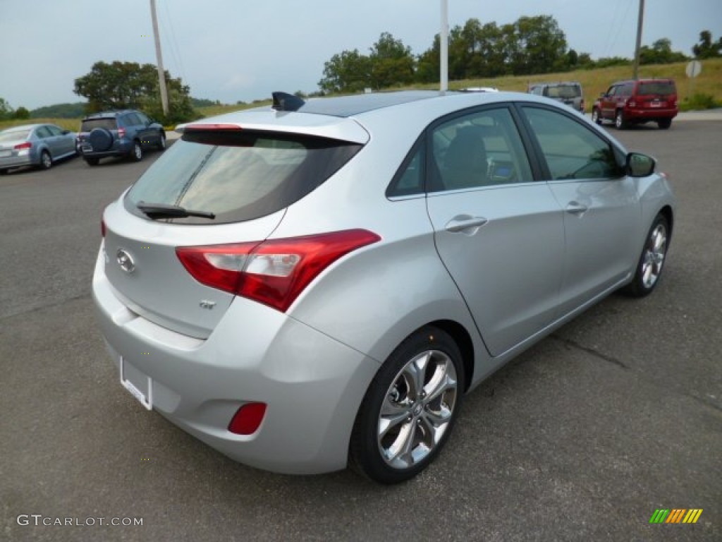 2013 Elantra GT - Silver / Black photo #7
