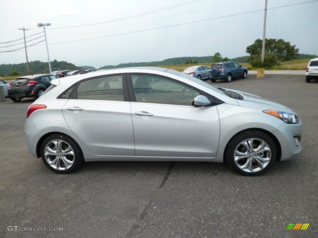 2013 Elantra GT - Silver / Black photo #8