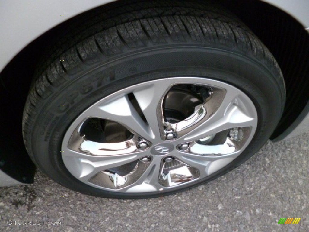 2013 Elantra GT - Silver / Black photo #9