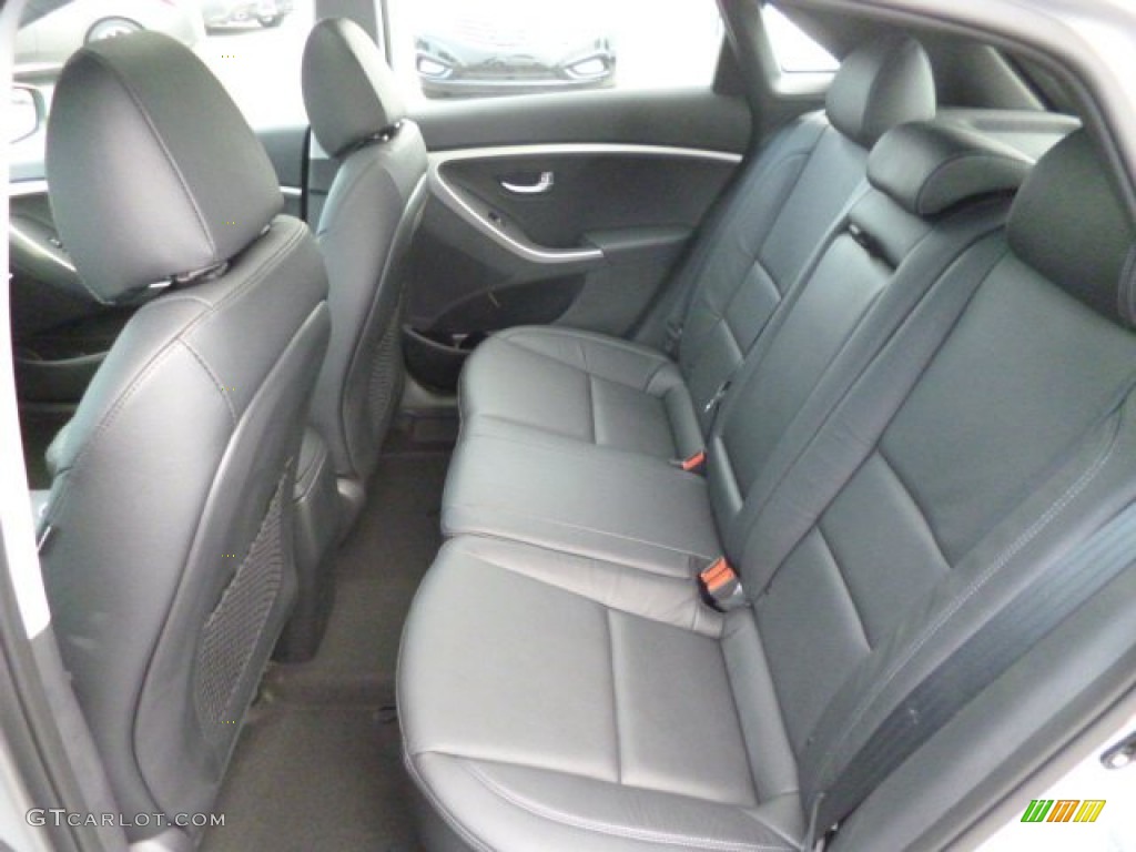 2013 Elantra GT - Silver / Black photo #14