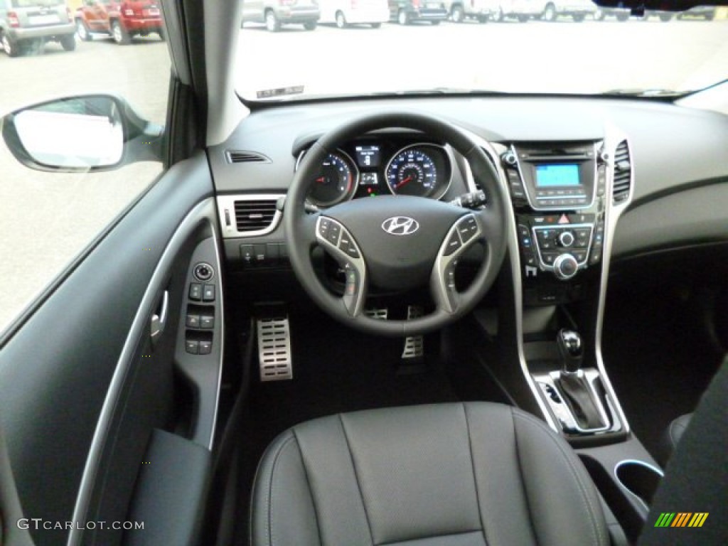 2013 Elantra GT - Silver / Black photo #15