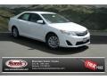 2013 Super White Toyota Camry LE  photo #1