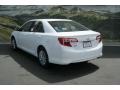 2013 Super White Toyota Camry LE  photo #2