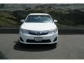 2013 Super White Toyota Camry LE  photo #3
