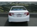 2013 Super White Toyota Camry LE  photo #4