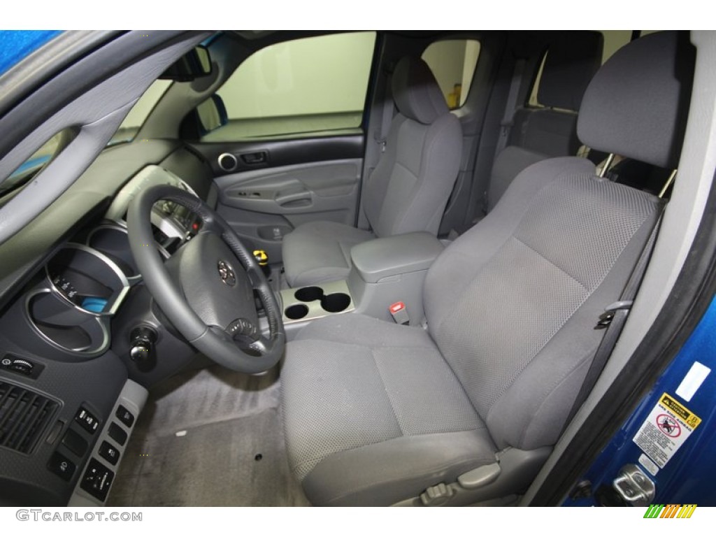 Graphite Gray Interior 2009 Toyota Tacoma X-Runner Photo #83290658