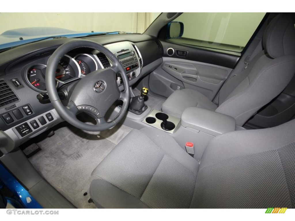 Graphite Gray Interior 2009 Toyota Tacoma X-Runner Photo #83290685