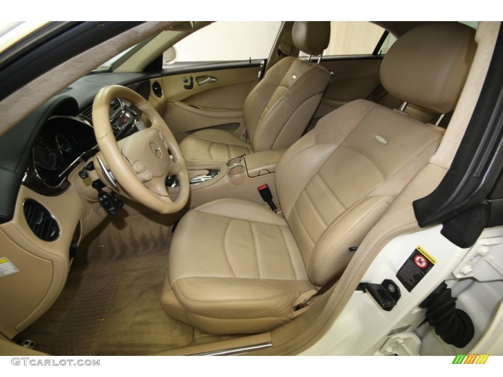 2008 CLS 63 AMG - Arctic White / Cashmere Beige photo #3