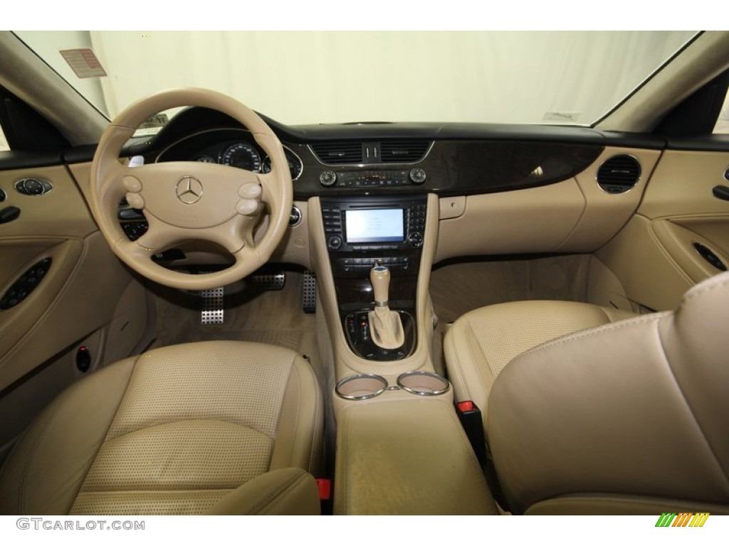 2008 CLS 63 AMG - Arctic White / Cashmere Beige photo #4