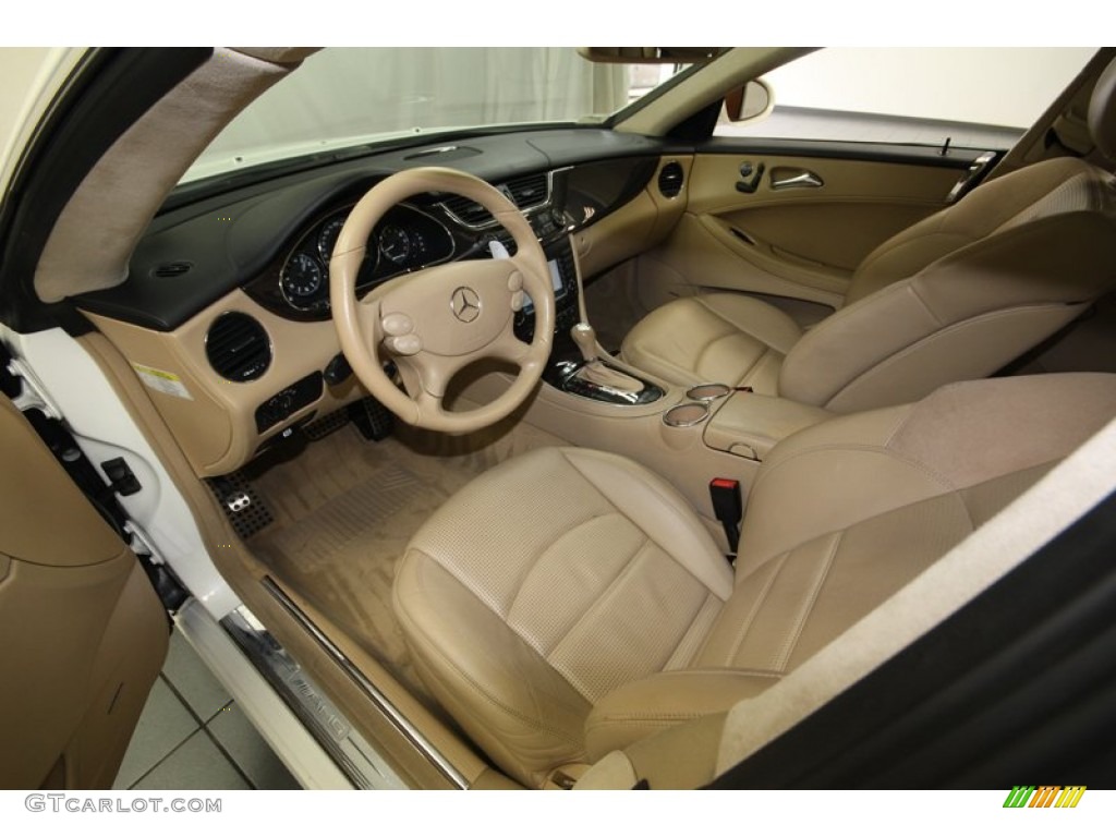2008 CLS 63 AMG - Arctic White / Cashmere Beige photo #12