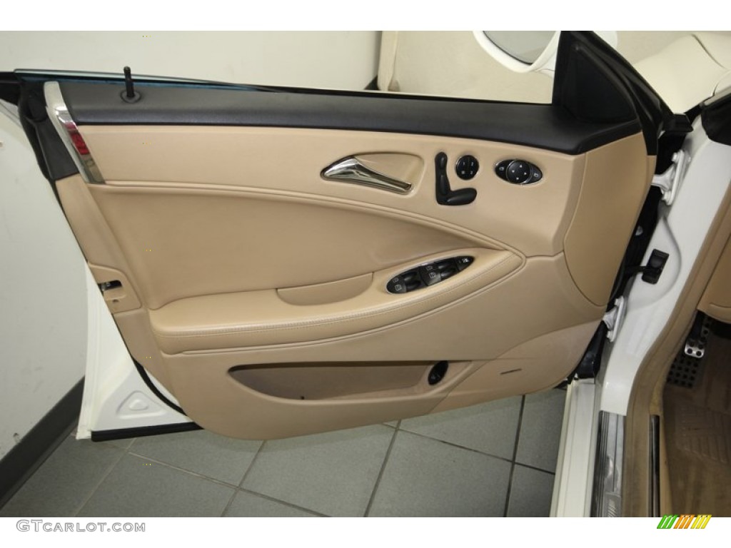 2008 CLS 63 AMG - Arctic White / Cashmere Beige photo #14