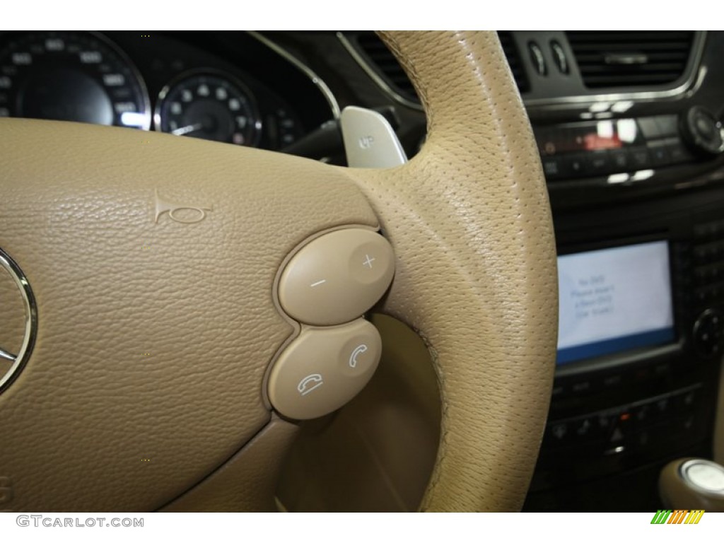 2008 CLS 63 AMG - Arctic White / Cashmere Beige photo #26