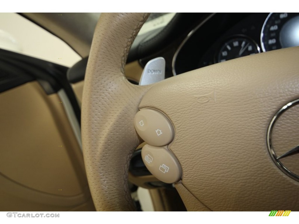 2008 CLS 63 AMG - Arctic White / Cashmere Beige photo #27