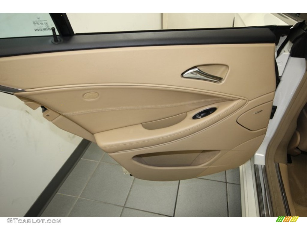 2008 CLS 63 AMG - Arctic White / Cashmere Beige photo #29