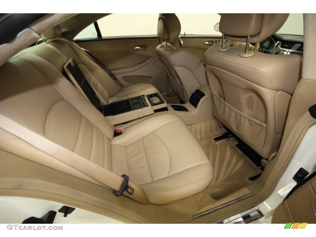2008 CLS 63 AMG - Arctic White / Cashmere Beige photo #35