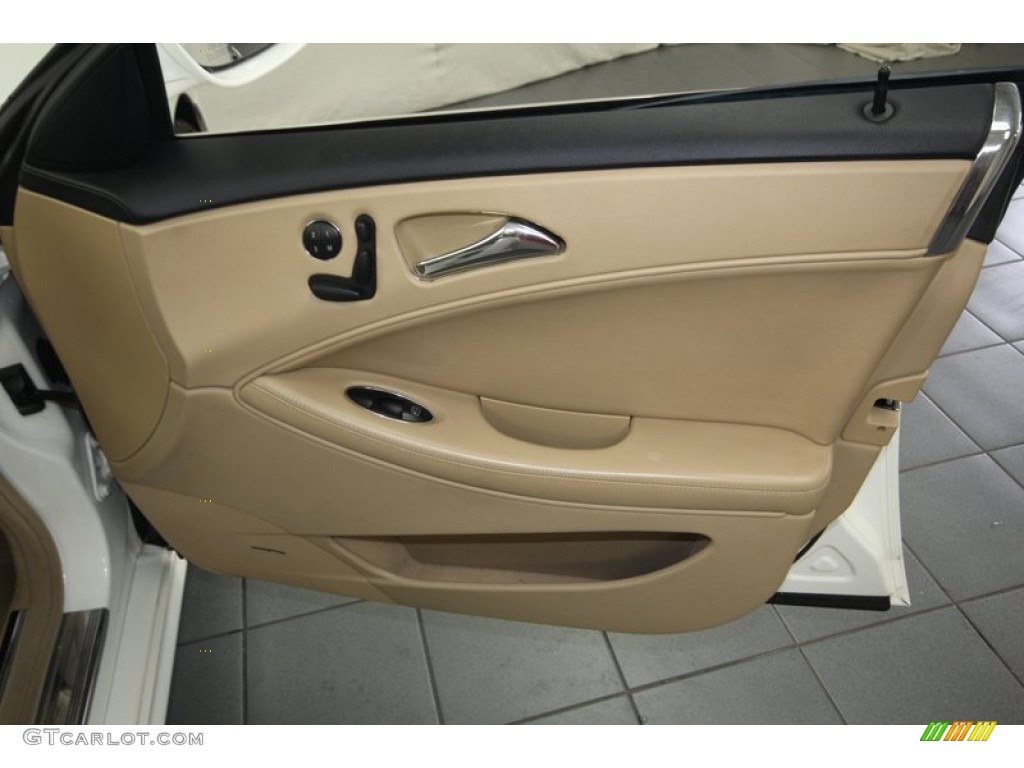 2008 CLS 63 AMG - Arctic White / Cashmere Beige photo #39