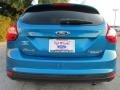 2013 Blue Candy Ford Focus Titanium Hatchback  photo #5