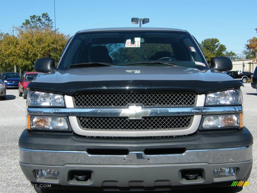 2005 Silverado 1500 LS Extended Cab - Silver Birch Metallic / Dark Charcoal photo #8