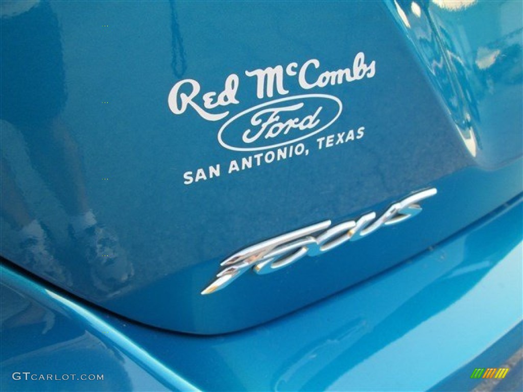 2013 Focus Titanium Hatchback - Blue Candy / Charcoal Black photo #6