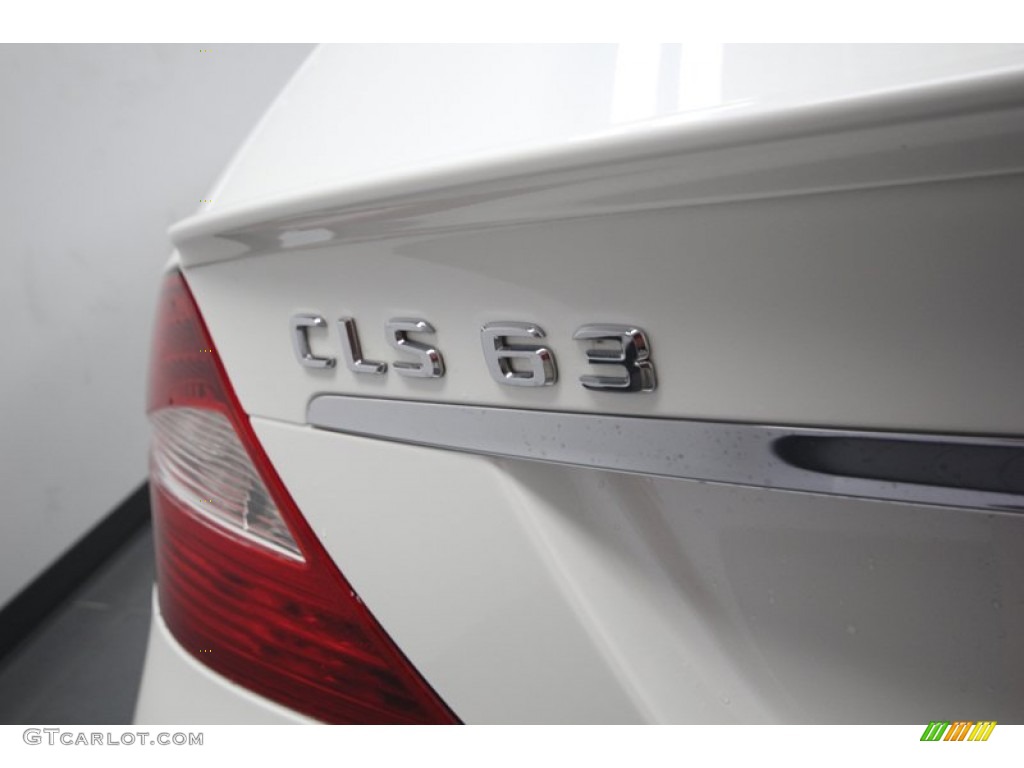 2008 CLS 63 AMG - Arctic White / Cashmere Beige photo #43