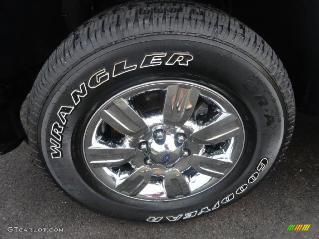 2010 F150 XLT SuperCrew 4x4 - Ingot Silver Metallic / Medium Stone photo #3
