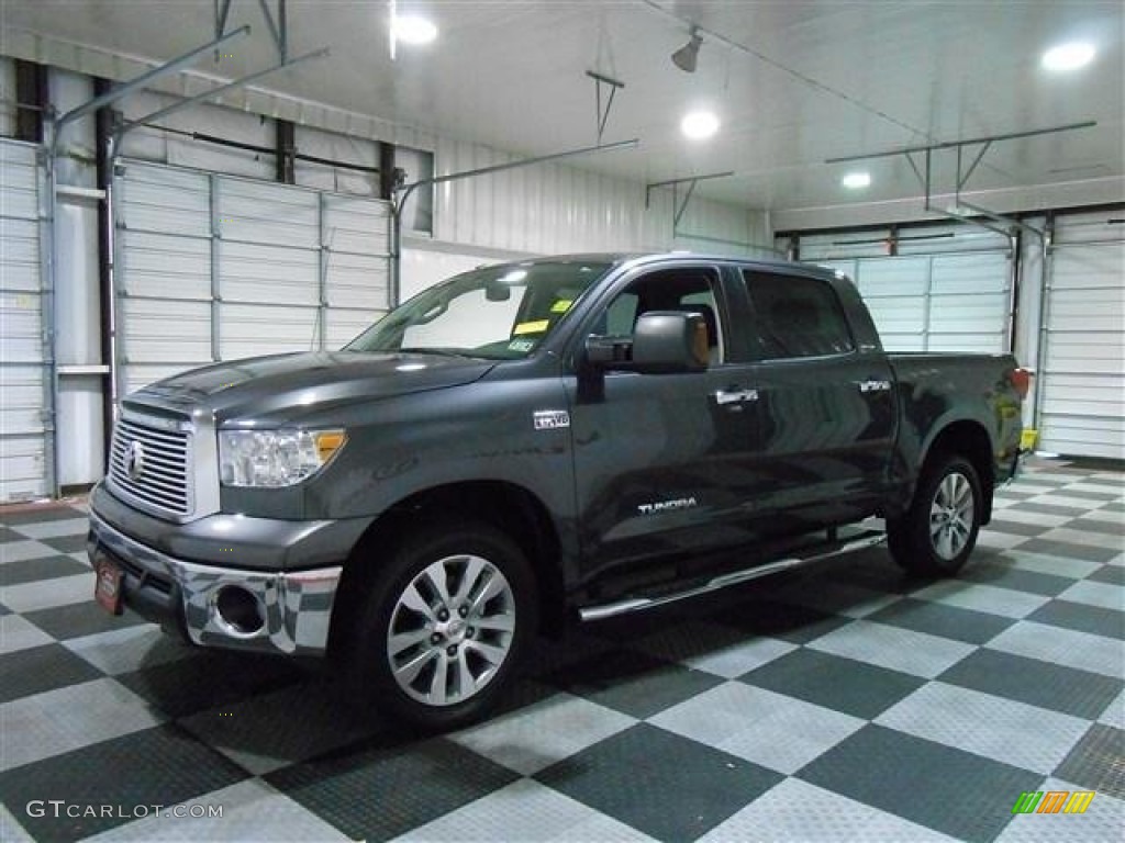 2012 Tundra Limited CrewMax 4x4 - Magnetic Gray Metallic / Graphite photo #4