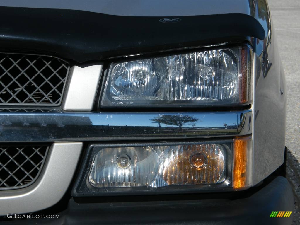 2005 Silverado 1500 LS Extended Cab - Silver Birch Metallic / Dark Charcoal photo #9