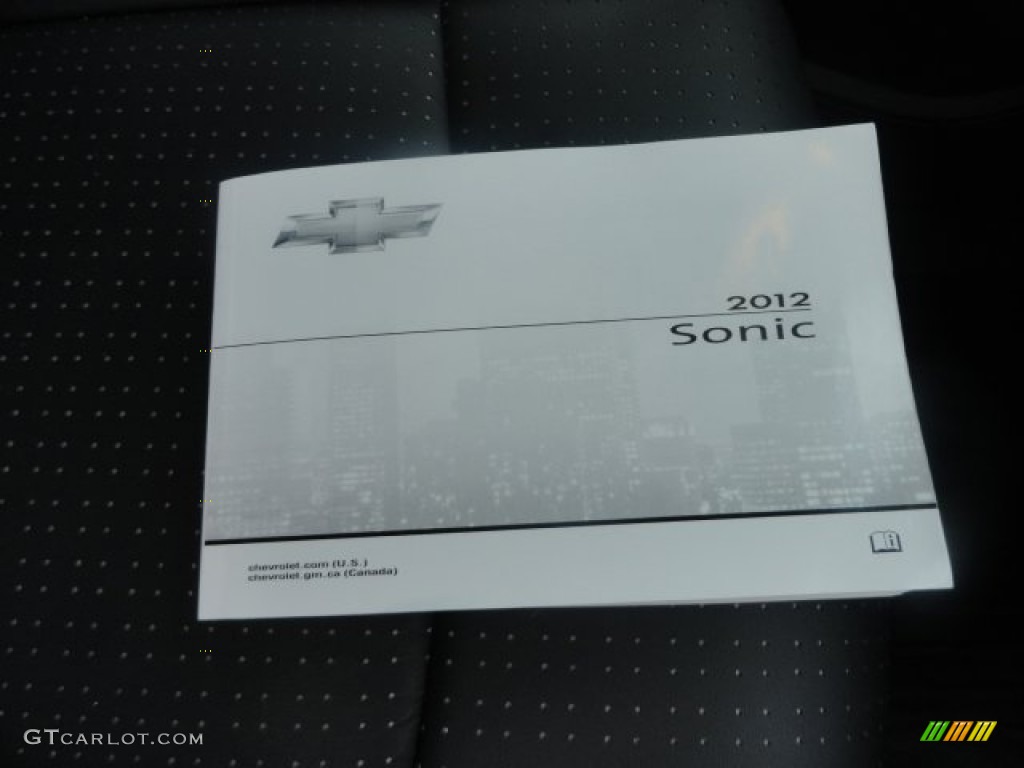 2012 Sonic LTZ Hatch - Crystal Red Tintcoat / Jet Black/Dark Titanium photo #14