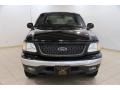 2002 Black Ford F150 XLT SuperCab 4x4  photo #2