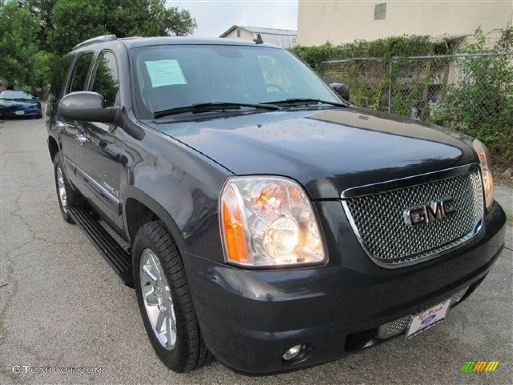 2008 Yukon Denali AWD - Dark Slate Metallic / Ebony photo #1