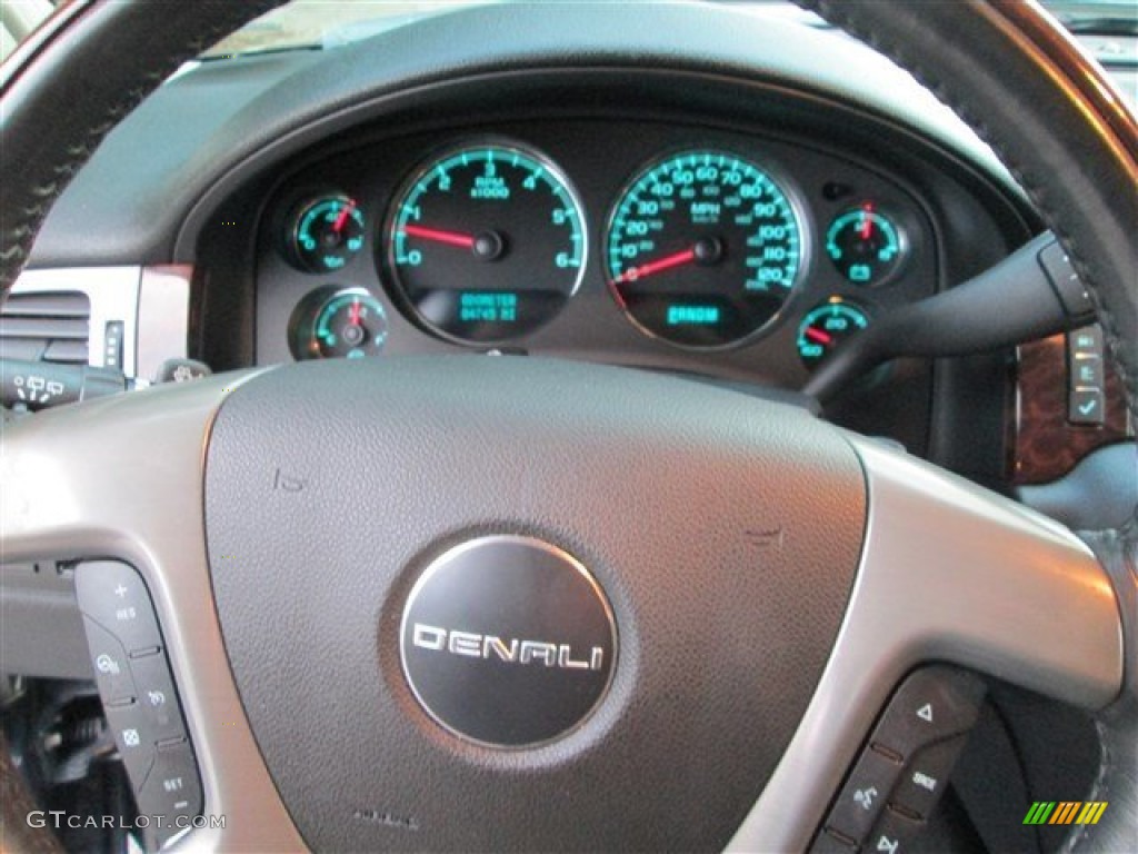 2008 Yukon Denali AWD - Dark Slate Metallic / Ebony photo #10