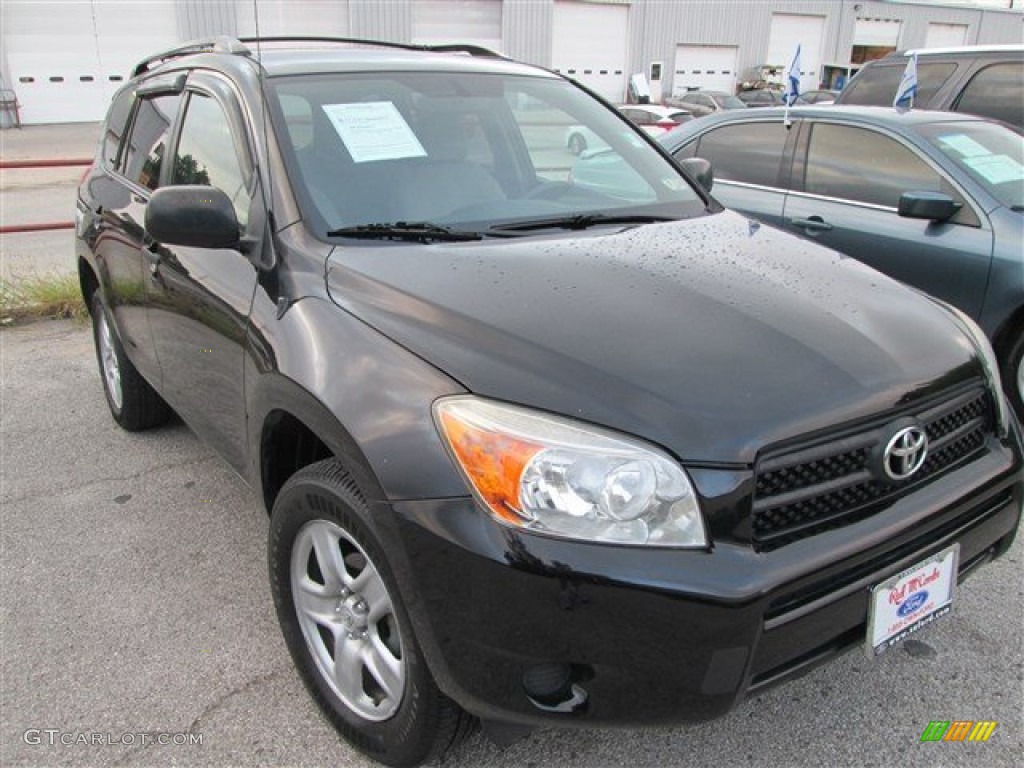 2007 RAV4 4WD - Black / Ash Gray photo #1
