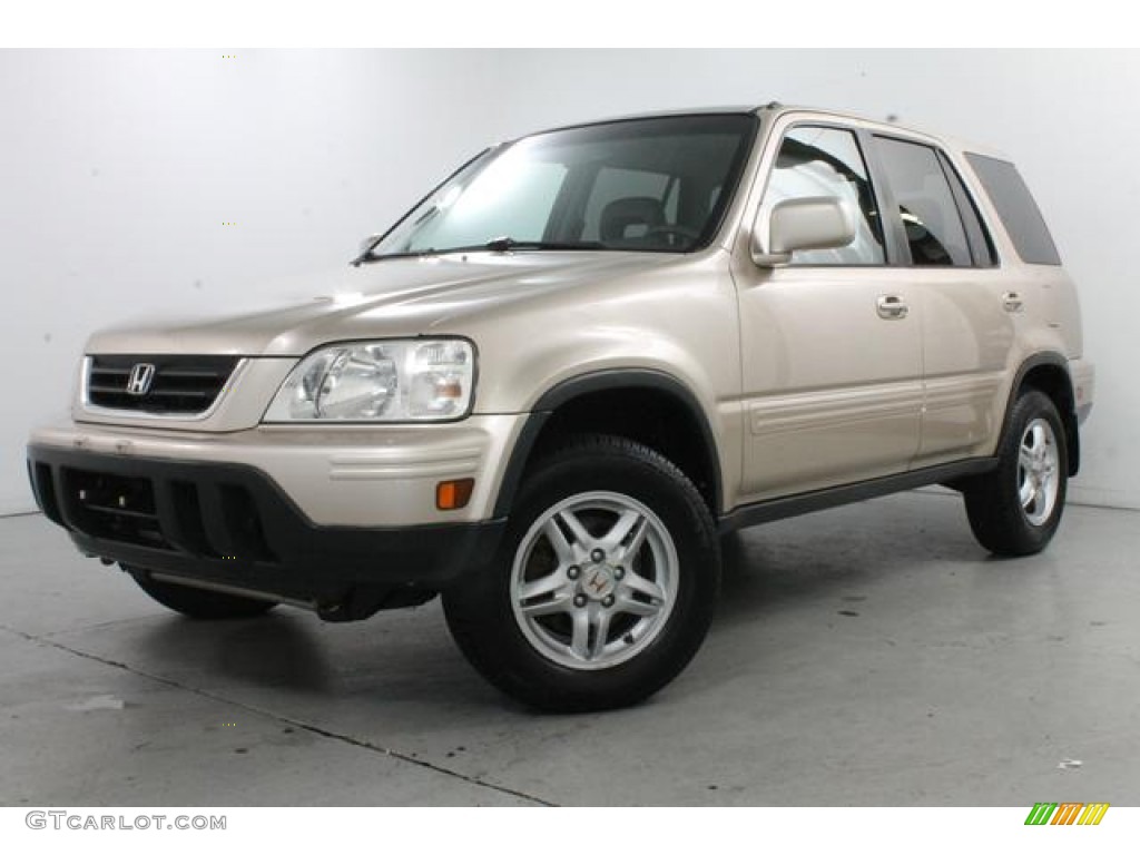 2001 CR-V Special Edition 4WD - Naples Gold Metallic / Black Leather photo #1