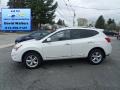 2011 Pearl White Nissan Rogue S AWD  photo #7