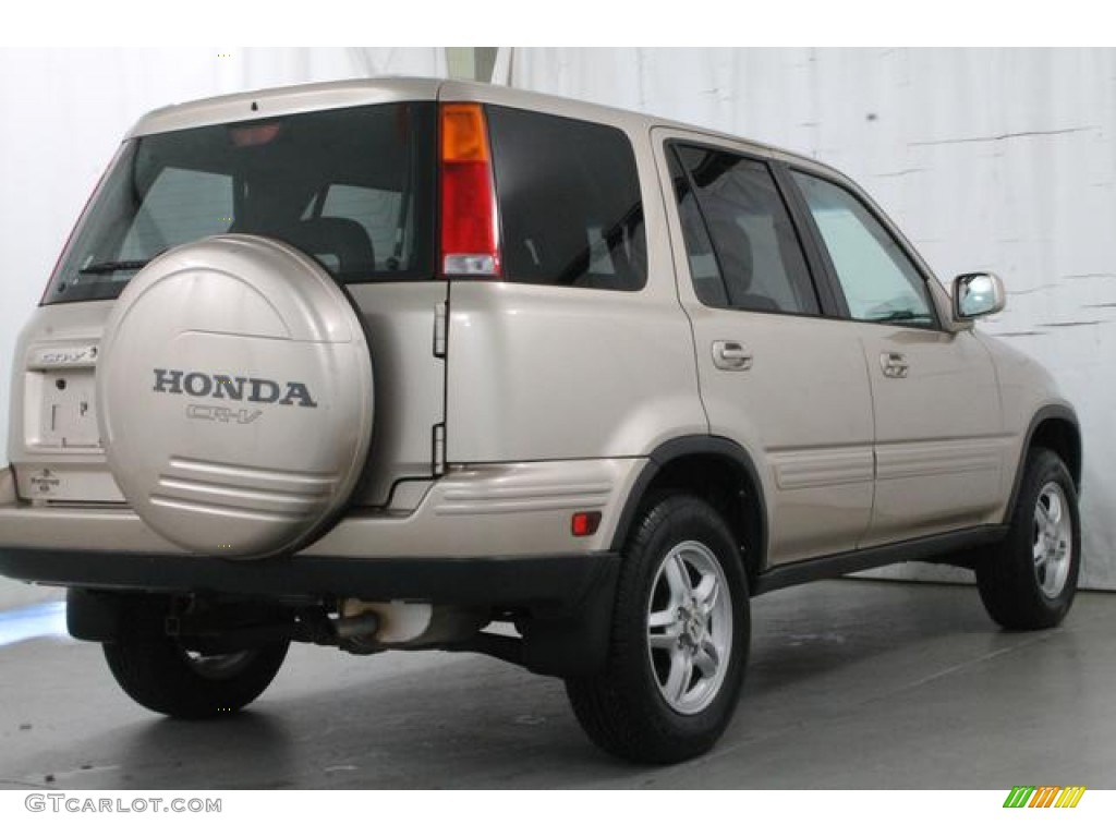 2001 CR-V Special Edition 4WD - Naples Gold Metallic / Black Leather photo #6
