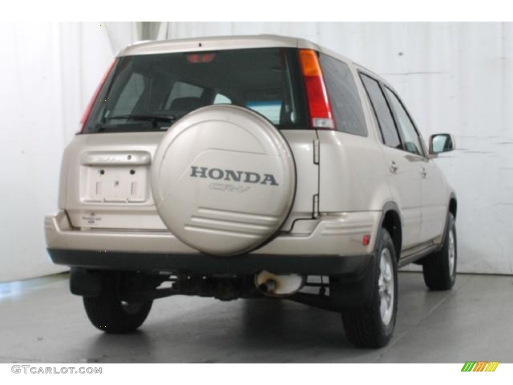 2001 CR-V Special Edition 4WD - Naples Gold Metallic / Black Leather photo #7