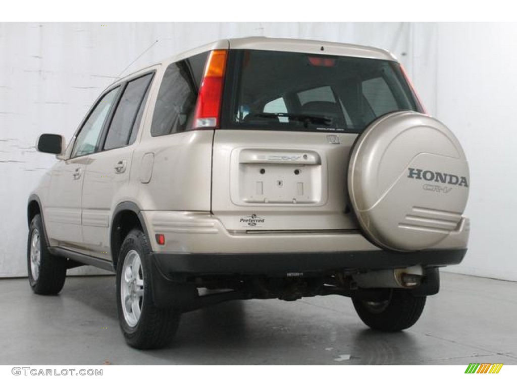 2001 CR-V Special Edition 4WD - Naples Gold Metallic / Black Leather photo #9