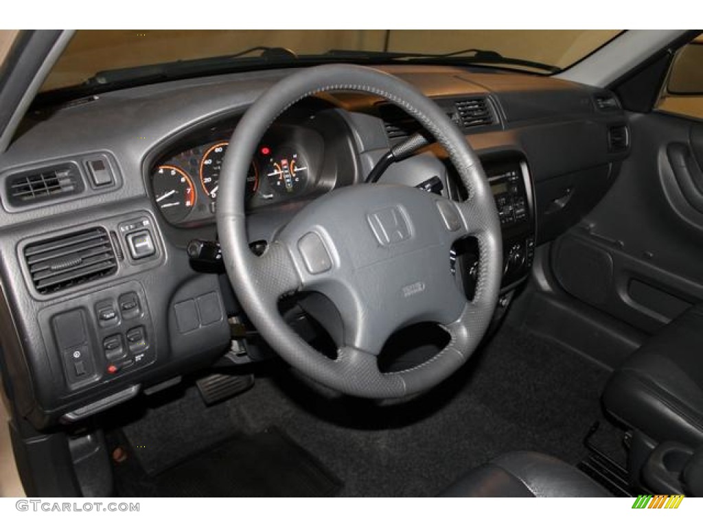 2001 CR-V Special Edition 4WD - Naples Gold Metallic / Black Leather photo #20