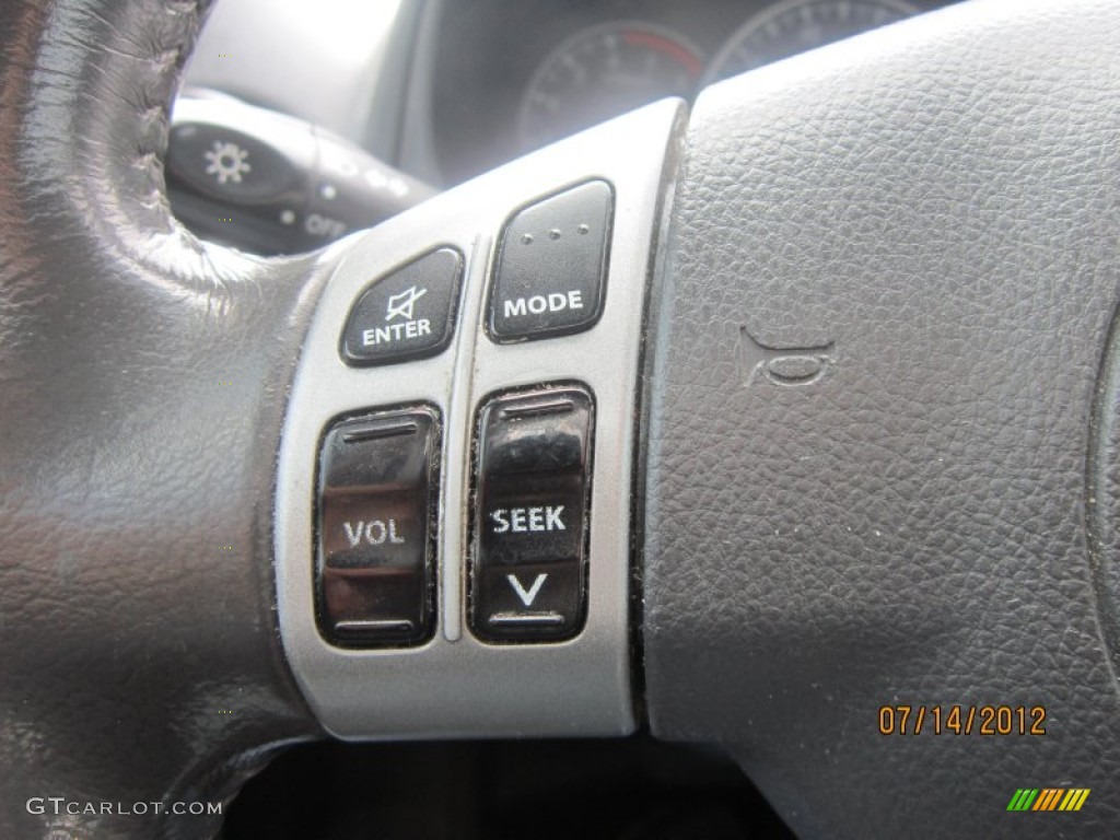 2008 SX4 Crossover Touring AWD - Vivid Red / Black photo #25