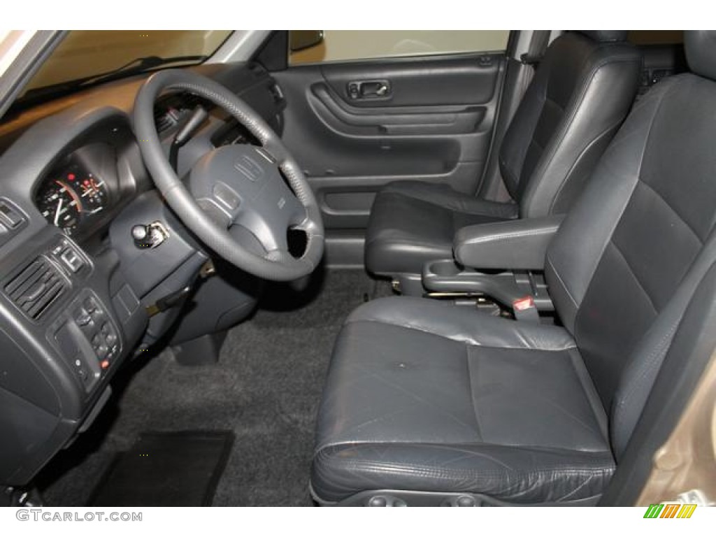 2001 CR-V Special Edition 4WD - Naples Gold Metallic / Black Leather photo #21