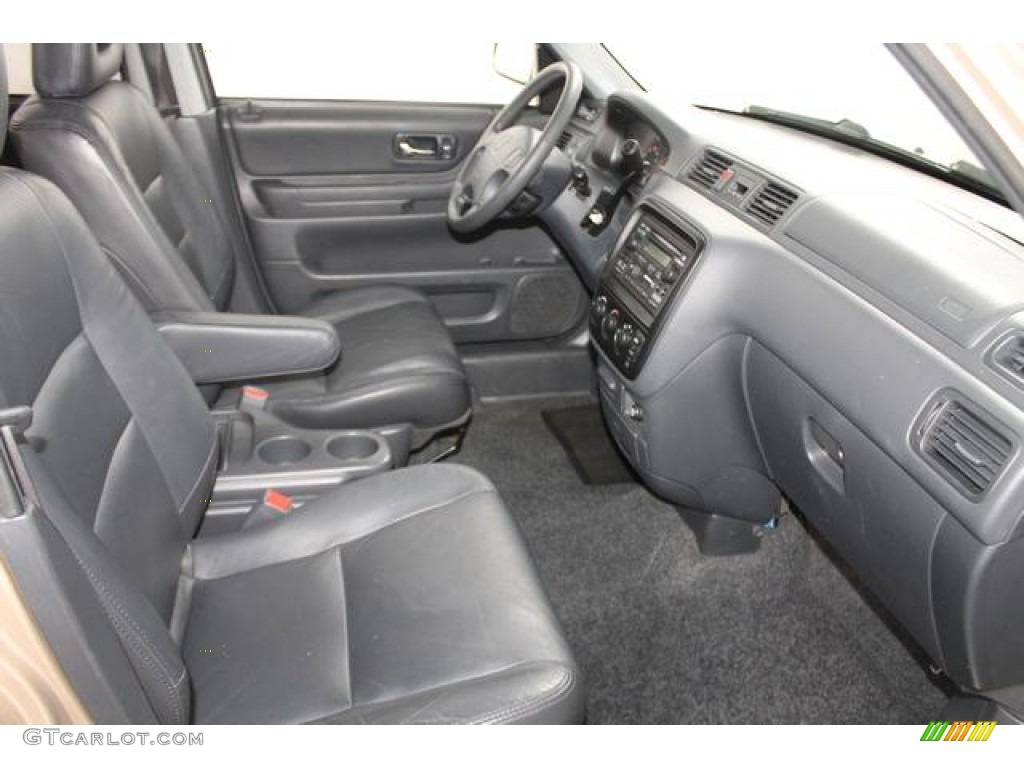 2001 CR-V Special Edition 4WD - Naples Gold Metallic / Black Leather photo #28