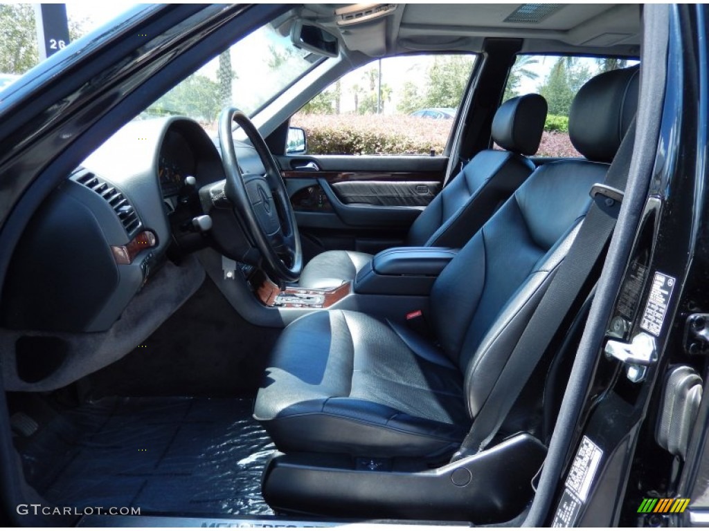 1998 Mercedes-Benz S 420 Sedan Front Seat Photo #83295863