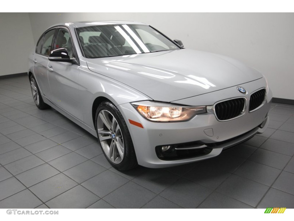 Glacier Silver Metallic 2012 BMW 3 Series 328i Sedan Exterior Photo #83295933