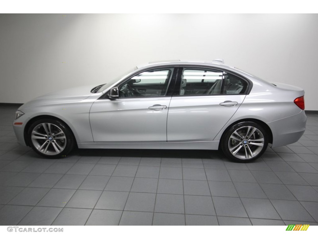 Glacier Silver Metallic 2012 BMW 3 Series 328i Sedan Exterior Photo #83295954